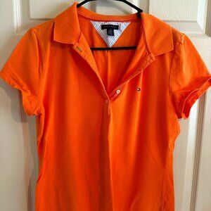 Orange Tommy Hilfiger Polo
